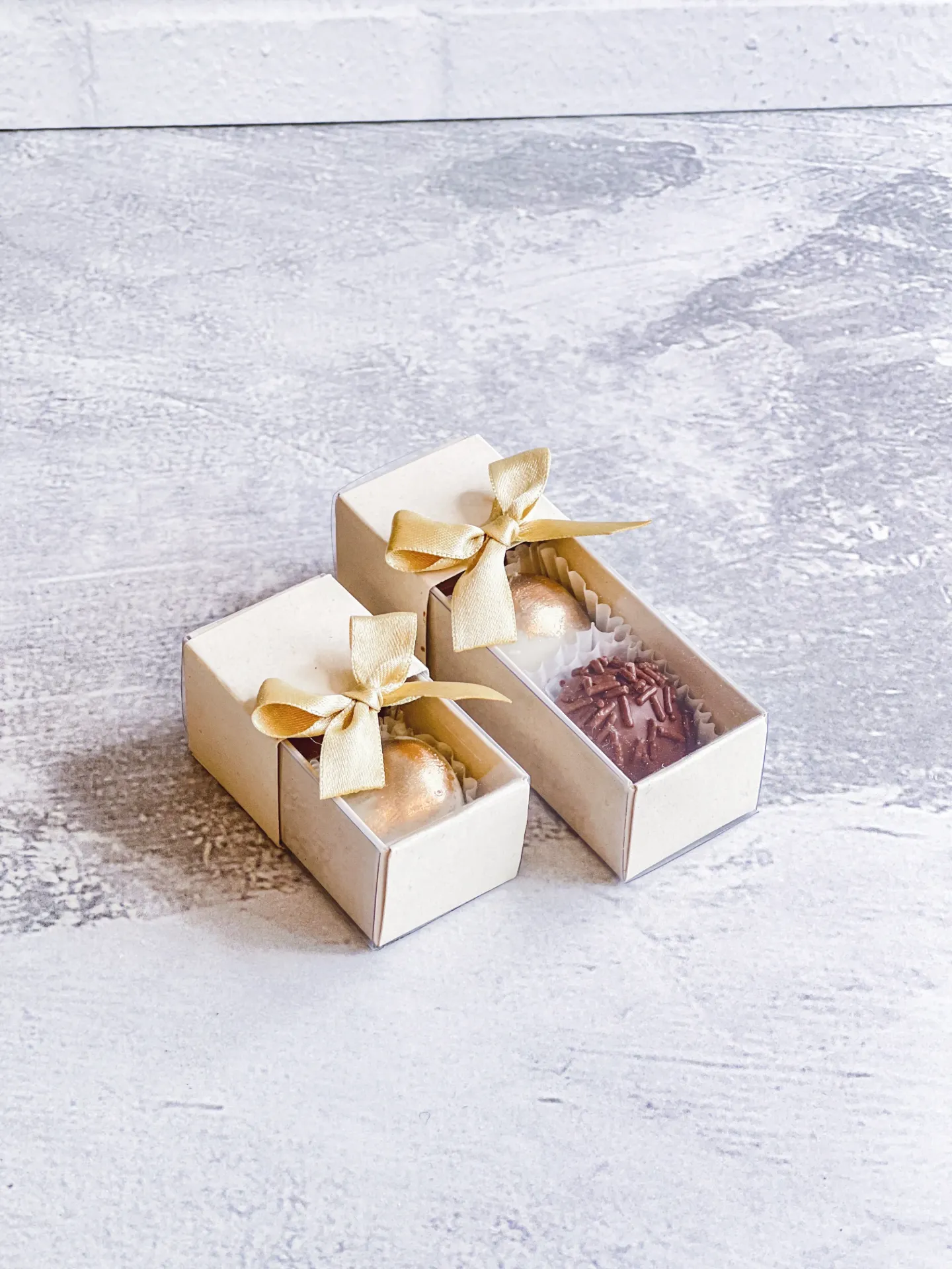 Trufas en caja (Negro, x2)